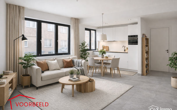 Laatse unit te koop! 4% rendement
Stap binnen in dit smaakvol afgewerkte appartement, gelegen in een klasse vol gerenoveerd gebouw op wandelafstand van het centrum van Edegem.
De inkomhal biedt directe toegang tot de moderne open keuken, volledig uitgerus