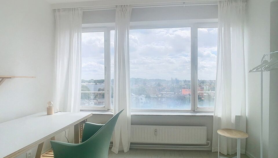 Dit verzorgde volledig ingerichte appartement bevindt zich vlakbij het bruisende Zurenborg met leuke cafés en het Boelaerpark voor een aangename wandeling. U betreedt het appartement via de inkomhal (ca.7m²) die voorzien is van kastruimte. De lichtrijke