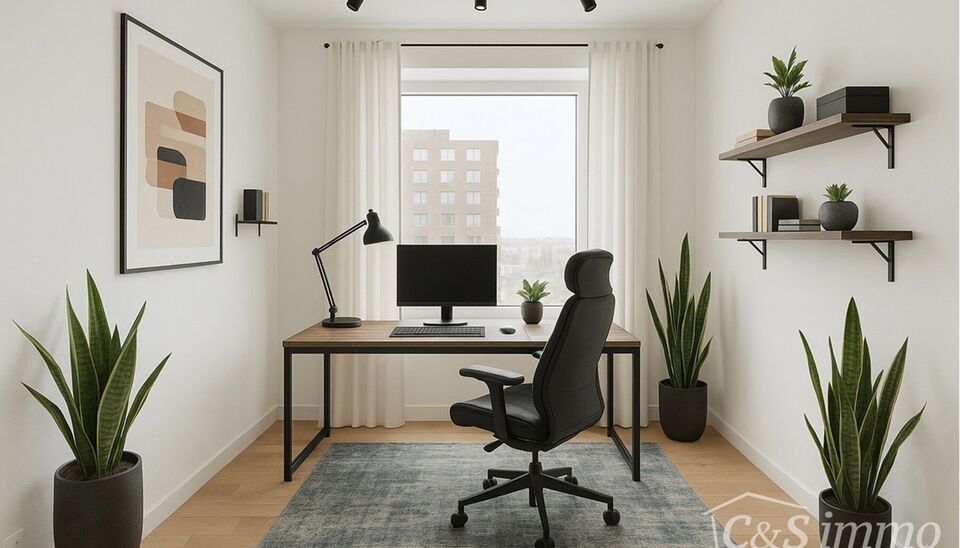 Dit instapklaar appartement (ca.94 m&sup2; ) bevindt zich op de 12e verdieping met waterzicht, op het bruisende Eilandje aan de Montevideo en op fietsafstand van het centrum. Inkomhal met toegang tot berging en apart toilet met handenwasser. Ruime woon- en ee