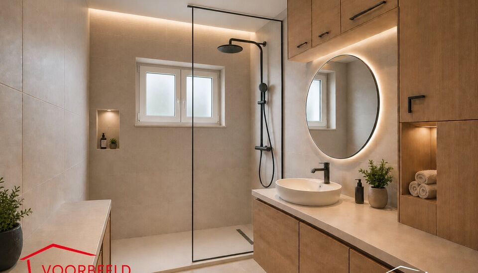 Welkom in residentie Est&eacute;ria. Op de zevende verdieping van dit goed onderhouden gebouw bevindt zich dit charmante tweeslaapkamerappartement.

Via de ruime inkomhal, uitgerust met een gastentoilet en praktische inbouwvestiaire, betreedt u het appartement.