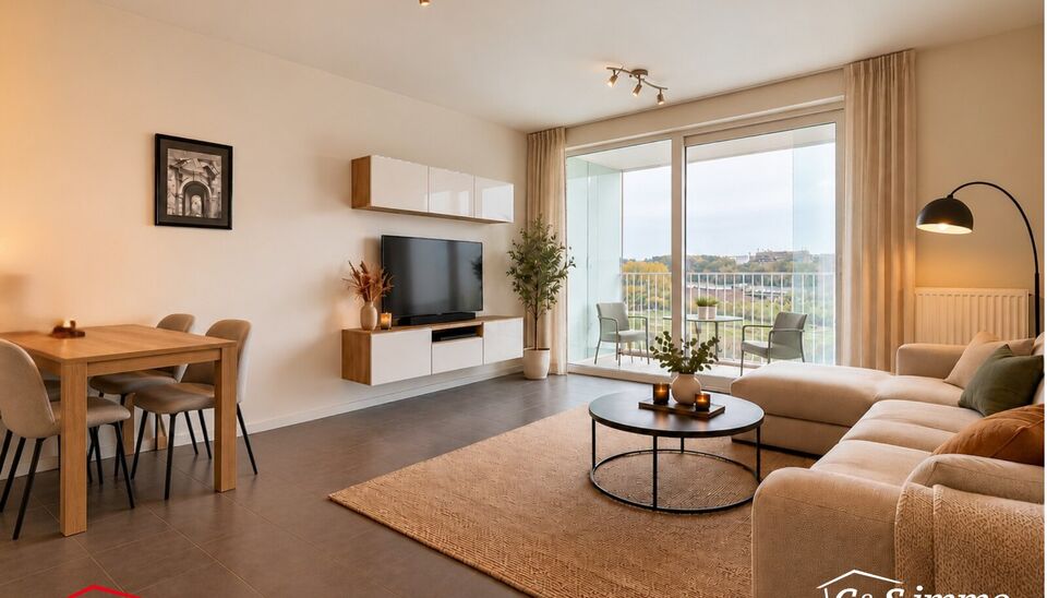 Op zoek naar een lichtrijk 1 slaapkamer appartement met autostaanplaats en kelderberging om zelf in te wonen of om te verhuren? Bekijk dan zeker dit gezellig appartement met prachtig uitzicht!
Deze nieuwbouw uit 2016 is zeer centraal gelegen, vlakbij de v