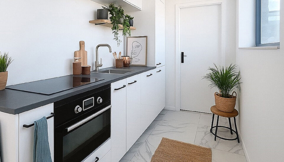 Luxueus gerenoveerd 1-slaapkamer dakappartement met een uniek dakterras ca30m² met een open uitzicht over Antwerpen en de haven van Antwerpen.
Het gerenoveerde appartement biedt alle comfort, met een ruim zonne terras, ideaal voor ontspanning. Dit appart