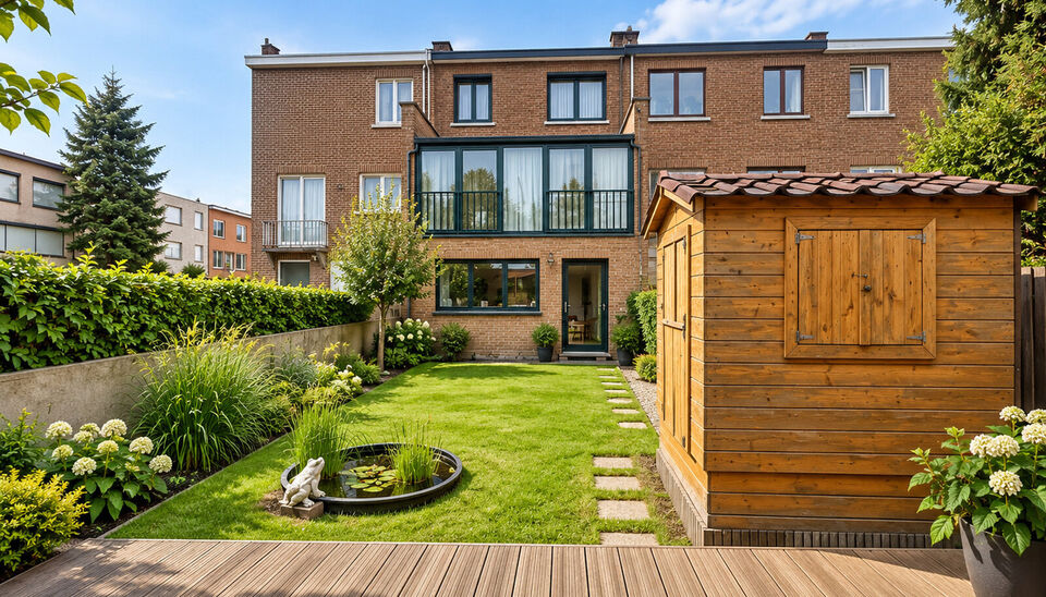 Ontdek deze ruime bel-etagewoning, rustig gelegen in een doodlopende straat en boordevol mogelijkheden. De woning is reeds functioneel ingericht, maar biedt de nieuwe eigenaar nog de kans om ze verder af te werken en volledig naar eigen smaak te modernise