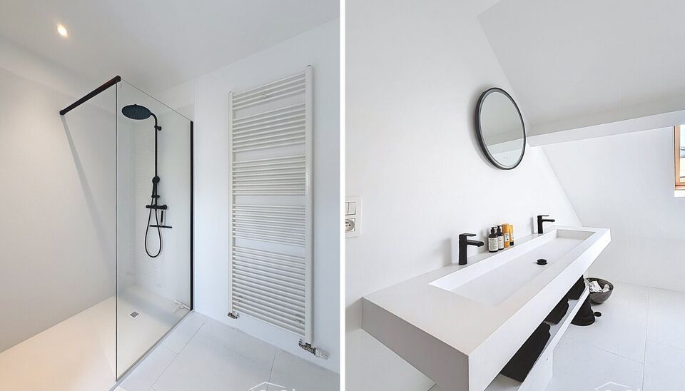 Op een uitstekende ligging, vlak bij het Justitiepaleis op het Antwerpse Zuid en toch in alle rust, bevindt zich dit elegante duplexappartement. Het appartement maakt deel uit van een kleinschalig gebouw met slechts twee wooneenheden en strekt zich uit ov