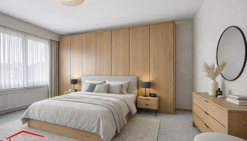 Piekfijn onderhouden bel-etagewoning met zonnige tuin, gelegen op wandelafstand van park Rozendaal.
Op het gelijkvloers bevindt zich een ruime inkomhal met apart gastentoilet en vestiaire. Daarnaast is er een bureel/hobbyruimte (ca. 8 m&sup2;) met aansluitend