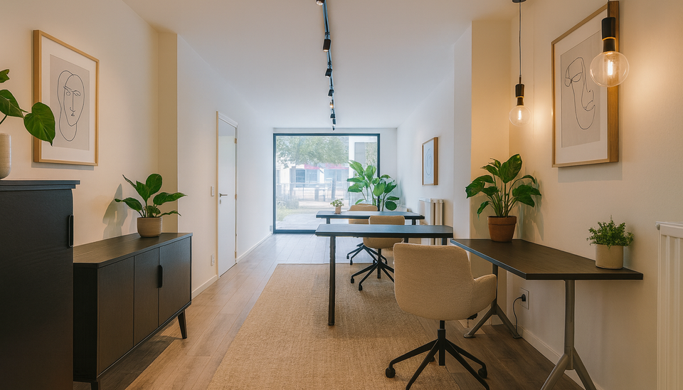 Grijp nu jouw kans om op &rsquo;t Eilandje een succesvolle zaak uit te bouwen!
Deze instapklare commerci&euml;le ruimte (ca. 75m&sup2;) op het bruisende Eilandje vormt de perfecte basis om jouw professionele ambities waar te maken.
Maximale zichtbaarheid, maximale im