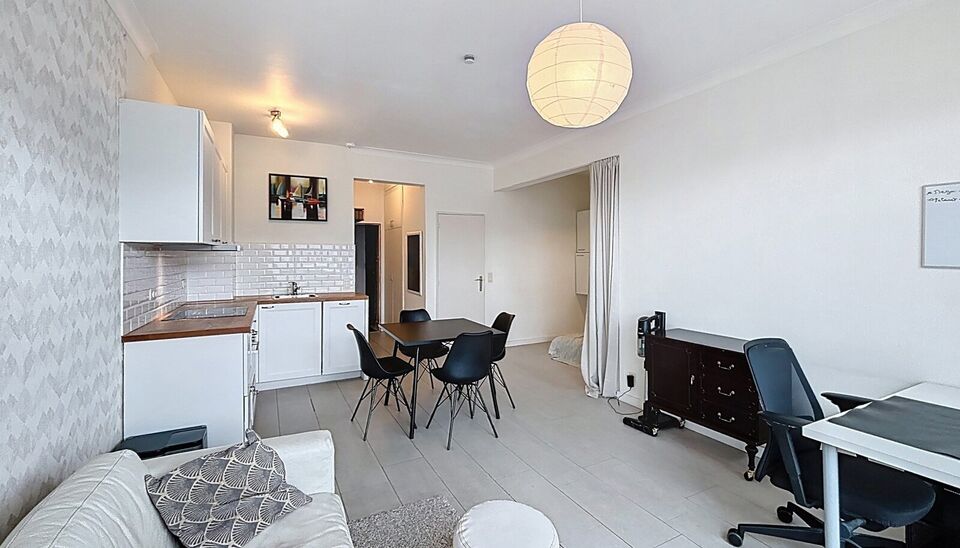 Instapklare, bemeubelde studio vlakbij de Botanische Tuin

Deze lichtrijke studio bevindt zich op een toplocatie, op wandelafstand van de Botanische Tuin, de Oudevaartplaats, het Mechelseplein en de Leopoldplaats.
Bij binnenkomst komt u in de inkomhal, ui