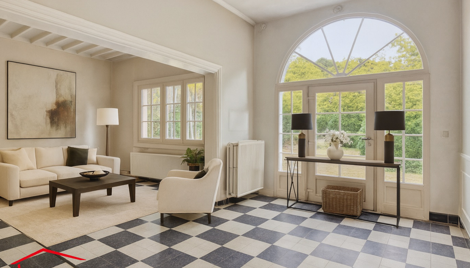 OPENDEURDAG ZATERDAG 10 JANUARI VAN 10U TOT 12U
Deze karaktervolle villa met een bewoonbare oppervlakte van maar liefst 300 m&sup2; is gelegen op een uitzonderlijk perceel van 2600 m&sup2;, vlak aan het park van Brasschaat, Elshout en op wandelafstand van het gez