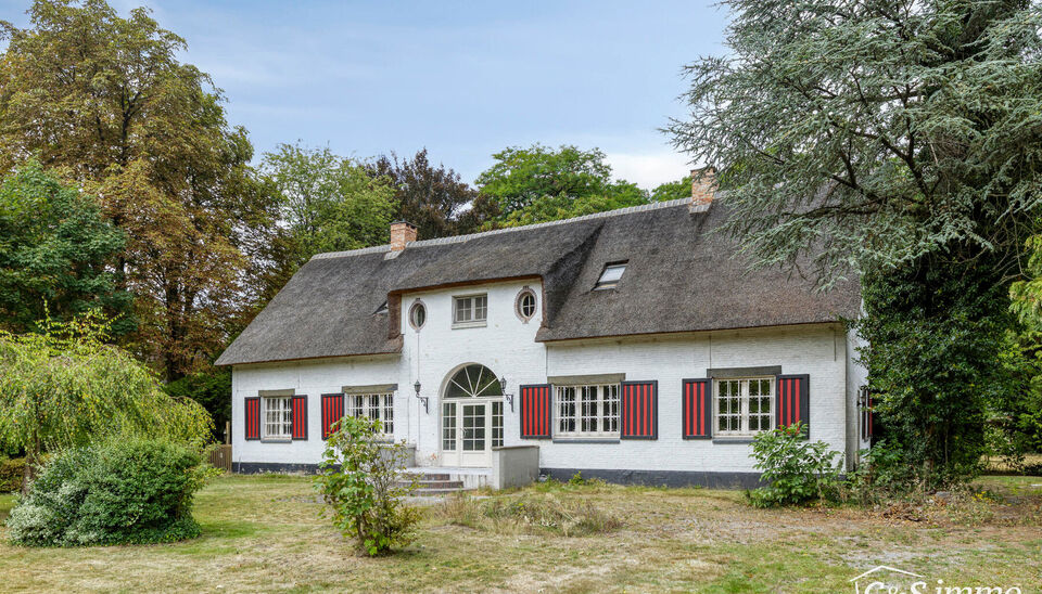 OPENDEURDAG ZATERDAG 10 JANUARI VAN 10U TOT 12U
Deze karaktervolle villa met een bewoonbare oppervlakte van maar liefst 300 m&sup2; is gelegen op een uitzonderlijk perceel van 2600 m&sup2;, vlak aan het park van Brasschaat, Elshout en op wandelafstand van het gez