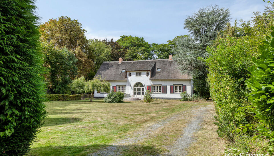 OPENDEURDAG ZATERDAG 10 JANUARI VAN 10U TOT 12U
Deze karaktervolle villa met een bewoonbare oppervlakte van maar liefst 300 m&sup2; is gelegen op een uitzonderlijk perceel van 2600 m&sup2;, vlak aan het park van Brasschaat, Elshout en op wandelafstand van het gez