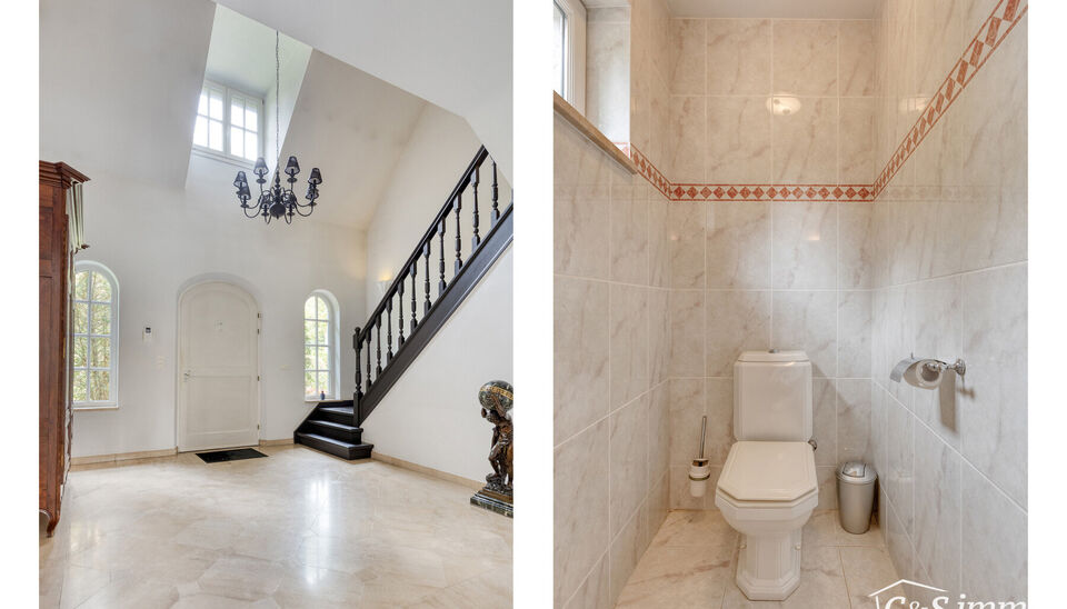 Stijlvolle en energiezuinige villa op 4.100 m² grond in een groene omgeving op wandelafstand van de Uitlegger.
In een rustige, residentiële straat, omgeven door groen en rust, bevindt zich deze ruime en goed onderhouden villa op een prachtig ZO-perceel 